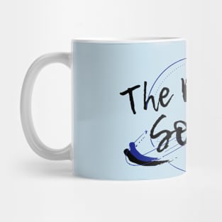 The Blue Solace Logo Mug